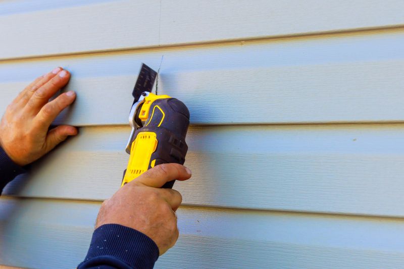 Sealing and Finishing Vinyl Siding Repair